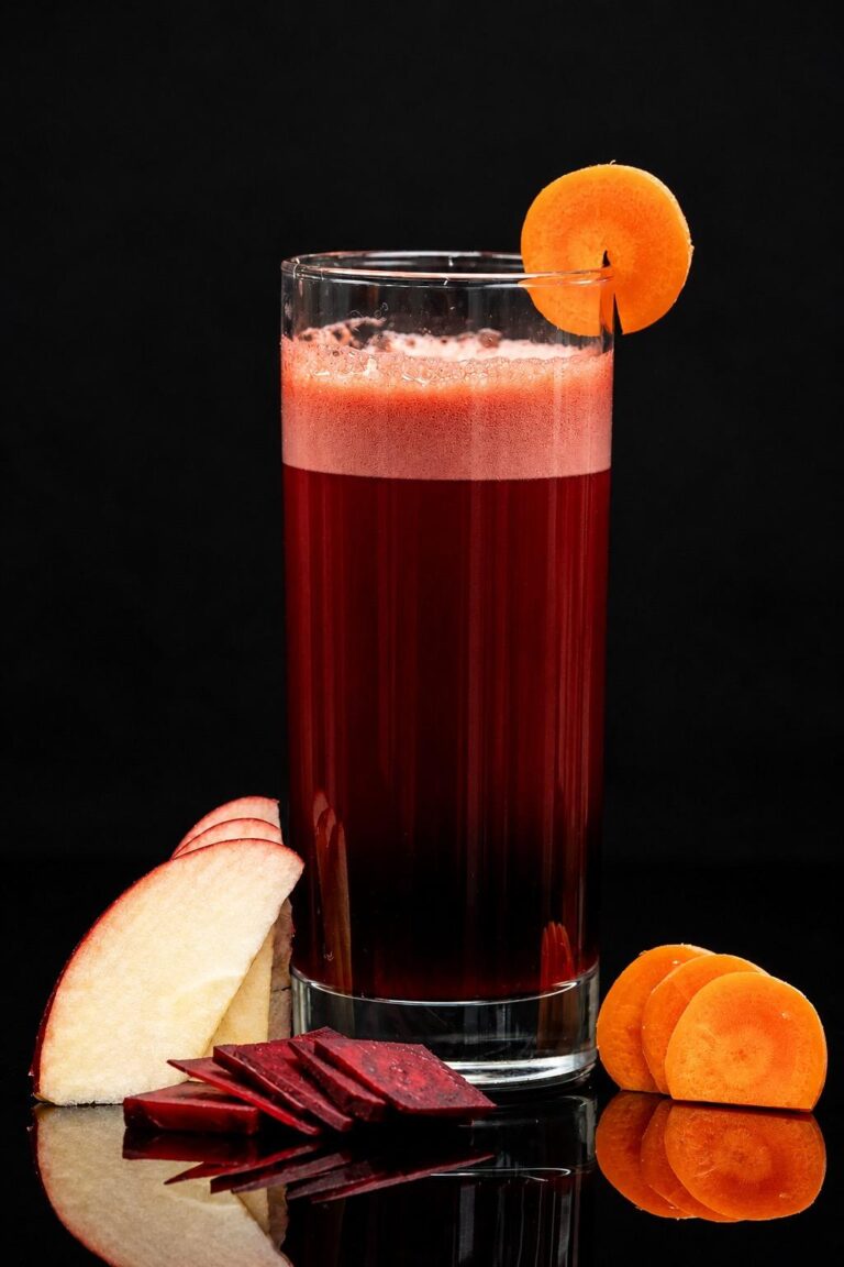 Experience the Refreshing Goodness of Fresh Apple Beetroot Carrot Juice