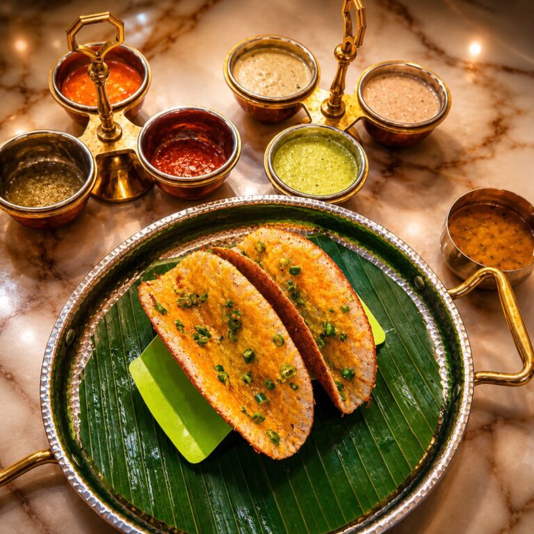 Experience the Rich Flavors of Benne Dose – Chilli Cheese Tacos